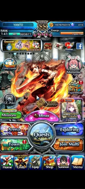 Global|Rank 141|410 cc|24 Ascend+23 TW|[Roy,Saitama,Emiya,S Chloe,Etc]+TW,S Miyu,Isliid,Kirisame,Etc|Lpot 324|Check SS(GS2493)