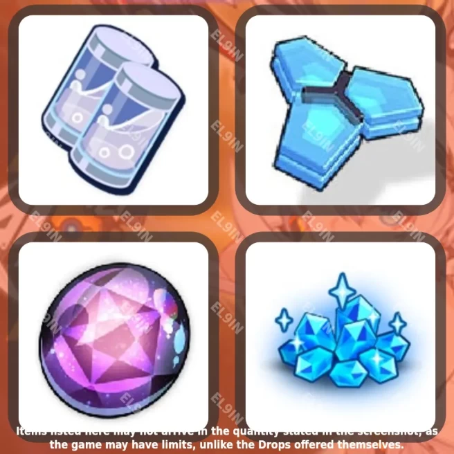 • Honkai Impact 3rd • Twitch Drops • V8.8 Special Drops [Total 4 Items]