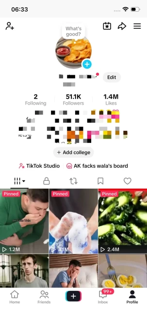 Instanly Delivery/Monetized 51K Followers+1.4M Likes Account/ Creator Rewards Program Activated/ Full Access