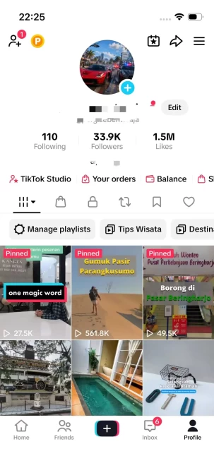 Instanly Delivery/33K Real Followers+1.5M Real Likes/ Tiktok Shop For Creator/ Live Stream/ Full Access