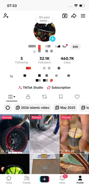 Instanly Delivery/USA Monetized 32K Real Followers+460K Real Likes Account/ Creator Rewards Program Activated/ Full Access