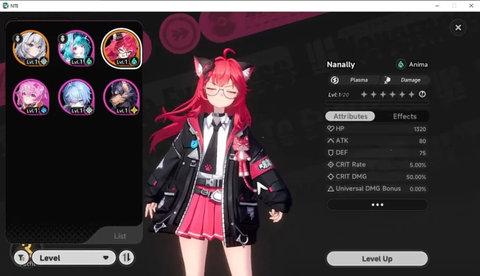GLOBAL NA |HL 3| 1 SSR Limited Nanally A1 | 4 SR [Mint,Haniel,Edgar,Etc] |Selector 45/50|Female MC|Log Email|Take Email|(NTE890)