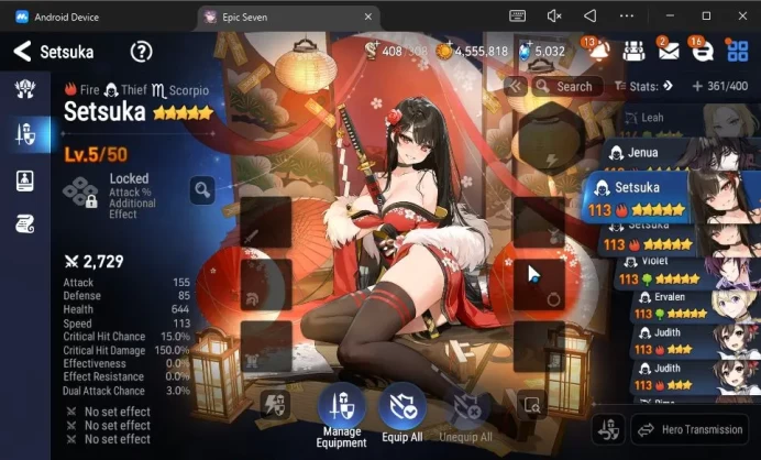 GLOBAL Unverif|11 ML(Salome,LOT Scales,BYSHwayoung,Etc)+Setsuka,Ruiza,Rinak|AUTO W Hunt|5K SStone+62K Stigma|Stove|SS(ES4407)