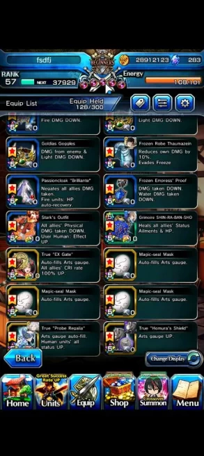 Global|Rank 57|283 cc|11 Ascend+6 TW|[S Chloe,Momo,Chloe,Akemi,Kyoko,Etc]+TW,Kirisame,Isliid,,Etc|Lpot 380|Check SS(GS2494)