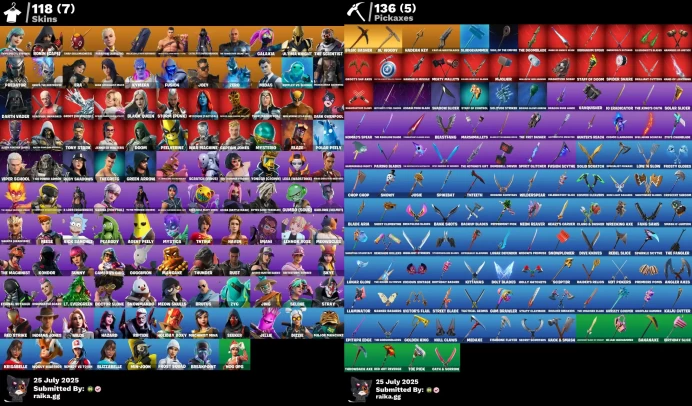 [Rent Cheap Accounts for 14 Days] 118 skins | Basic Basher | Ol' Woody | Kiss The Cup | Astroworld Cyclone | Mecha Team Banner NSL39