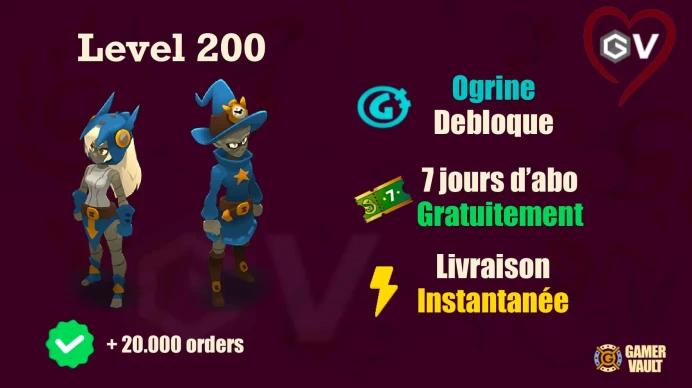 Rafal Xelor Niveau 200 Livraison instantanée + 7 Jours Abonnement Bonus - Niveau 213 - LVL 213 - Compte UP à la main