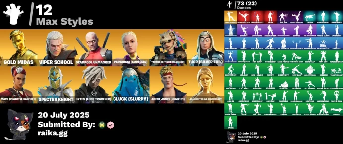 [Rent Cheap Accounts for 14 Days] 58 skins | Tony Stark | Mystique | Mandalorian | Gold Midas | Katalina | Andromeda NSL43