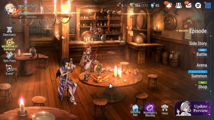GLOBAL Unverif|New Era|3 ML(Salome,DB Senya,DLilibet)+Fenne,Vivian,Tenebria,etc|PoH ON|3,6K Stigma|Stove|ES4415