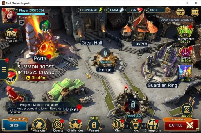 Lv15 846K Power|1 Mythic(Gizmak)|23 Legend(Ninja,Alice,Rathalos,Dknight,Xenomorph,Wukong,Ezio,Etc)|64K Energy|Plarium(RSL1444)