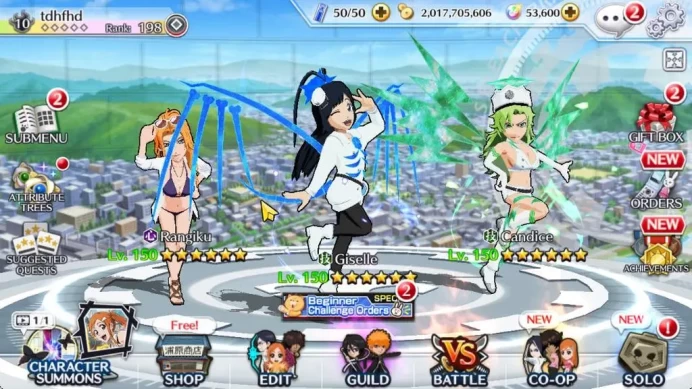 [GLOBAL]53K Orb|TYBW26[Giselle,Candice],Rukia 10th Anniv,Ganju TYBW25,Renewed[Byakuya,Aizen],Etc|6,2K AccTic|Klab ID(BBS2613)