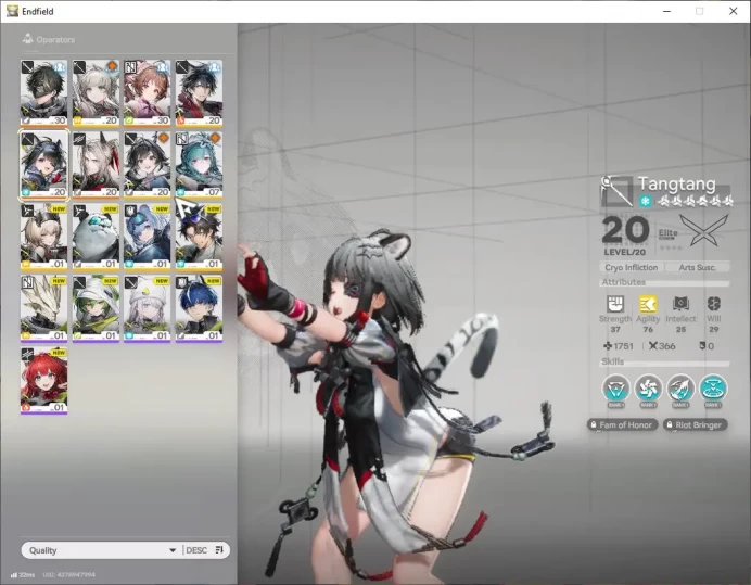ASIA|Lv 18|SSR3(1Limit)+4(*6 Weapon)|[TangTang+Sign],Pogranichnik,Ardelia|Oro 715|Ars 2720|Gryphlink|TakeMail|Check SS(END1855)