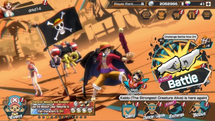 Global|4EX|Winner Island Law,Flame Emperor Sabo,4 Emperor Teach,GP Newgate|Rank 8|Bandai|Check(OPBR2348)