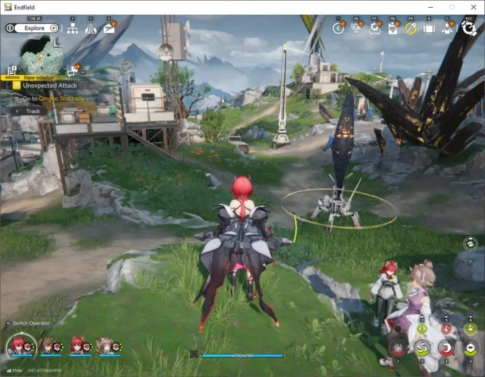 ASIA|Lv 56|SSR 7(3Limit) [Laevatain,Gilberta,yvonne]EmberP2,Etc|9  *6WP|6 Explore Map|Gryphlink|TakeMail|Check SS(END1638)