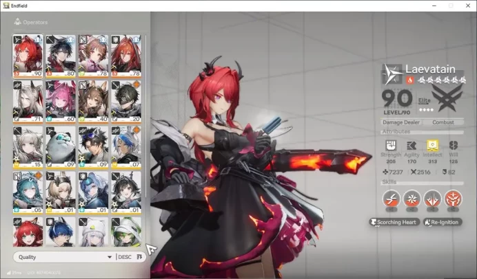 Asia Lv54|6SSR[(Laevatain,Gilberta)+Sign,Yvonne,ArdeliaP1+Sign,EmberP1+Sign,etc]+9SR 7 6*WP|Gryphlink|TakeMail|Check SS(END1571)