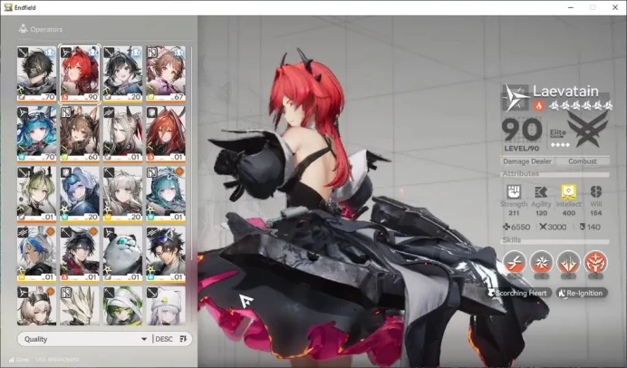 Asia Lv50|10K Arsenal|7SSR[(Laevatain,Ardelia,Gilberta)+Sign,Last Rite,etc]+9SR|270 Oro 5 Ori|GrypLink |Take Mail| SS (END1533)