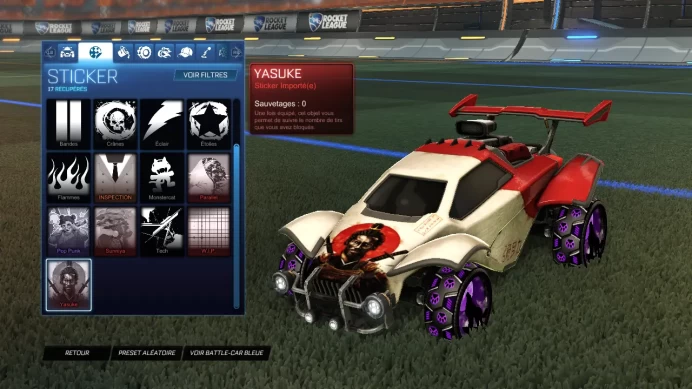 [Code 9967] Level 35 / Sticker Yasuke + G2 ESPORT / Very Cheap