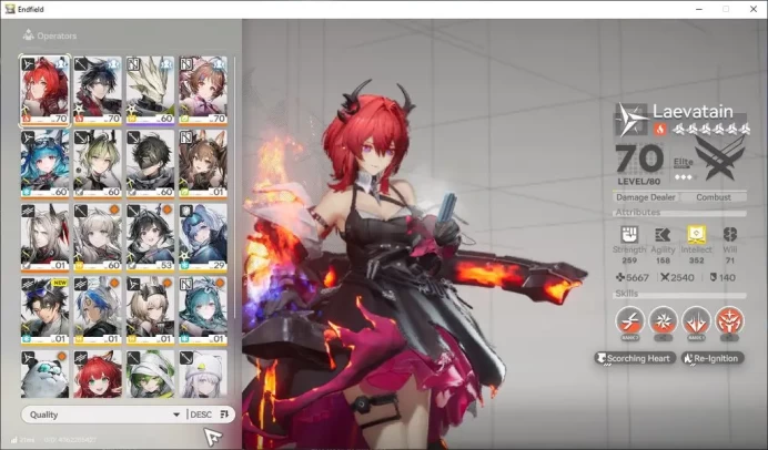 Asia Lv52|11K+ Arsenal|6 SSR[LaevatainP2+Sign,Ardelia+Sign,Last Rite,etc]|+9SR|7 6* WP|Gryphlink|TakeMail|Check SS(END1478)