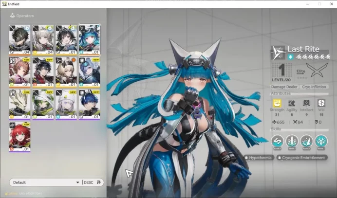 NA/EU Lv2|1,9k Arsenal|2SSR(Ardelia,Last Rite)+5SR Operators|1 5*WP|325Oro|Male|Gryphlink|TakeMail|Check SS(END1439)