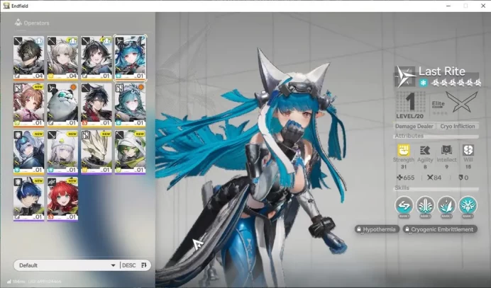 NA/EU Lv2|2SSR(Ardelia,Last Rite)+6SR Operators|2 5*WP|100Oro,3Ori|Male|Gryphlink|TakeMail|Check SS(END1438)