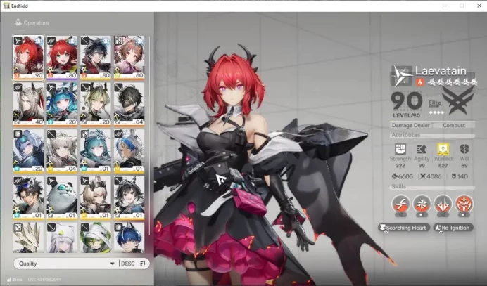 Asia Lv51|5SSR(LaevatainP1,ArdeliaP2,LifengP1,etc)+9SR Operat|7 6*+37 5*WP|5Oro,5Ori|Male|Gryphlink|TakeMail|Check SS(END1437)
