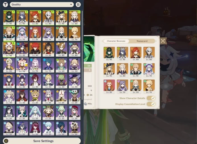ASIA|AR56|8 Limited+3(*5WEP)|Neffer,Lauma,AratakiC1,AlbedoC1,Mavuika,Arlecchino,Varka,Navia,Etc|Mc Male|TakeMail|Check(GI6120)