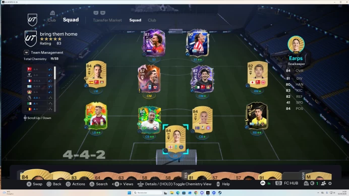[Code 9970] FC26 / Rating 83 + Edit TONY / Very Cheap