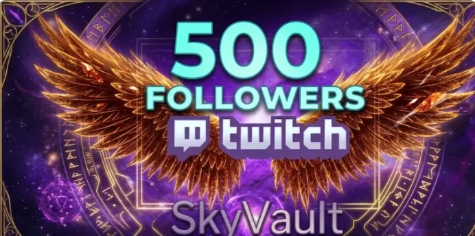 Twitch | 500 Followers | High-Quality | Fast Delivery + Biiiig Bonus Surprise Free !!!