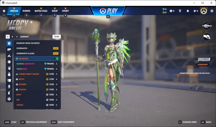 MERCY  / DRAGOON / Full Mail Access / see the picture / Please Read Description / 12247