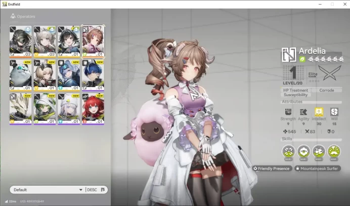 Asia LV2|Day2 Login|3K+ Arsenal Ticket|Meta SSR Ardelia + Other SR Character|GRYPLIHNK|Take Mail|ChekSS(END784)