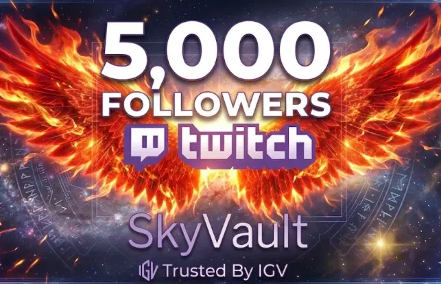 Twitch | 5.000 Followers | High-Quality | Fast Delivery + Biiiig Bonus Surprise Free !!!