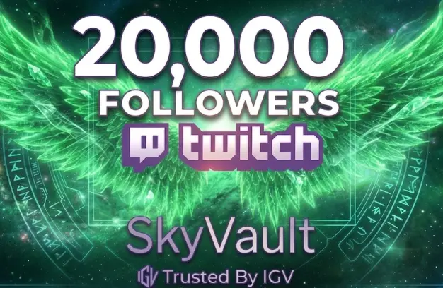 Twitch | 20.000 Followers | High-Quality | Fast Delivery + Biiiig Bonus Surprise Free !!!