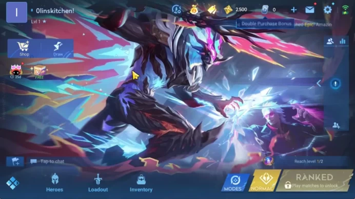 Hero 7 |Starter with Legend Skin Selection Chest(Di Renjie,Angela,Yao,Skin Fragment 16)|Check SS(HOK1931)