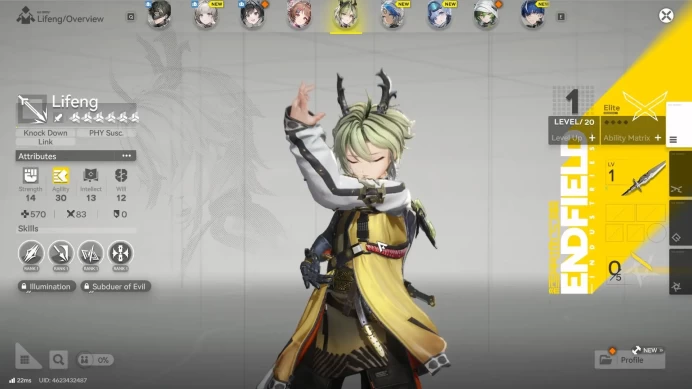 Asia LVL 2 | Fresh Starter + 2 SSR (Lifeng & Ardelia ) + 4 SR Char + Forgeborn Scathe |Skip Tutorial| GrypLink| (END874)