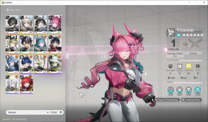 NA/EU Lv2 |Starter|2 SSR (Lifeng,Yvonne)+6SR Operators|2 6*+4 5*WP|Male|GrypLink|Take Mail|Check SS (END1354)
