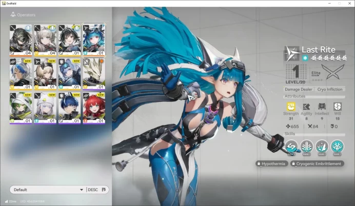 Asia Lv 2 | Fresh Starter Meta SSR (Last Rite) + 5 SR Character | Female MC |GrypLink| Take Mail | Check SS (END992)