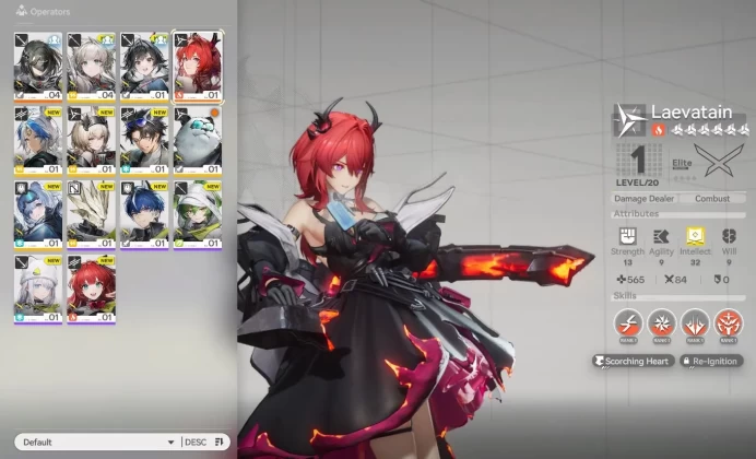 NA/EU LVL 2 | Fresh Starter Laevatain + 7 SR Character |Female MC|Log Gryplink|Take Mail|Check SS (END996)