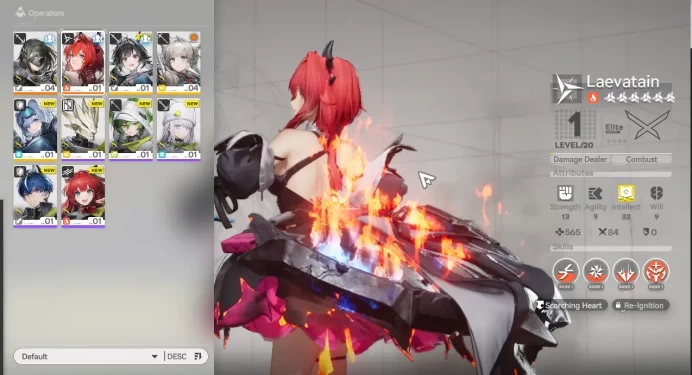 NA/EU LVL 2 |Fresh Starter Laevatain 3 SR Character + 2200 Oroberyl|Female MC|Log Gryplink|Take Mail|Check SS(END1027)