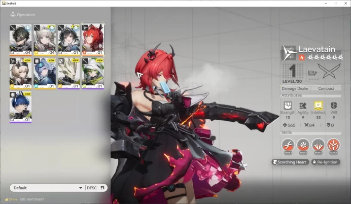 NA/EU LVL 2 |Fresh Starter Laevatain 4 SR + 20 BHHP + 1x NWHHP  + 2200 Oroberyl|Male MC|Log Gryplink|Take Mail|CheckSS(END1031)