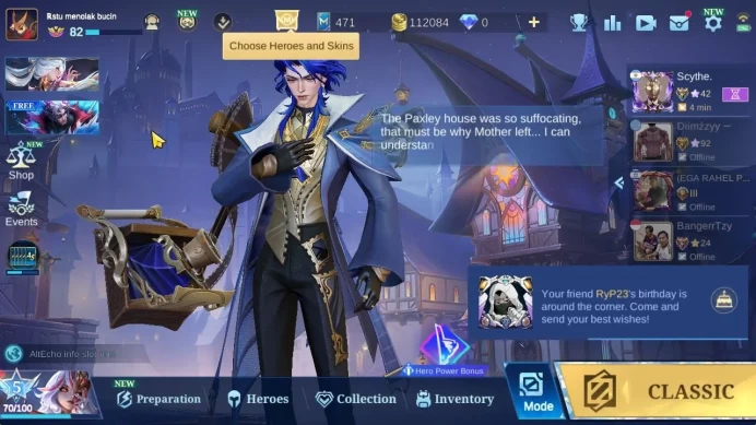 Hero 132|Skin 191|HighGlory 65|Natalia Collector,LancelotDragonT,YSS EPIC,GrockEPIC,Fanny 9thPACE,Etc|TakeMail|CheckSS(MLBB2186)