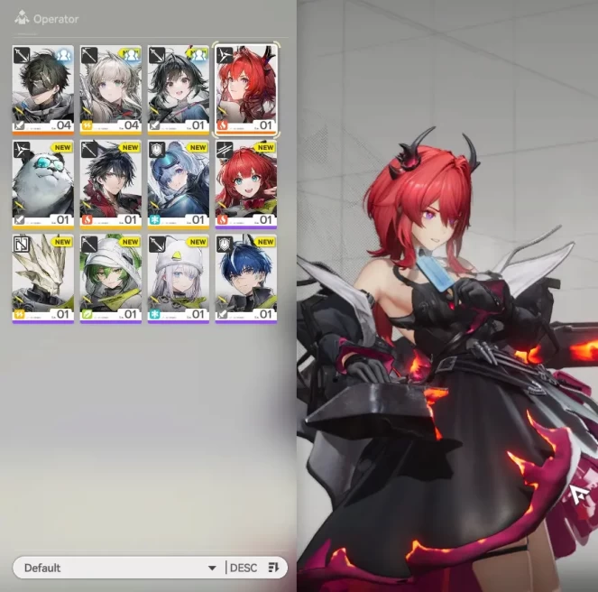 NA/EU | Fresh Meta Starter | 1 SSR (Laevatain) + 5 SR Character |GrypLink| (END1068)