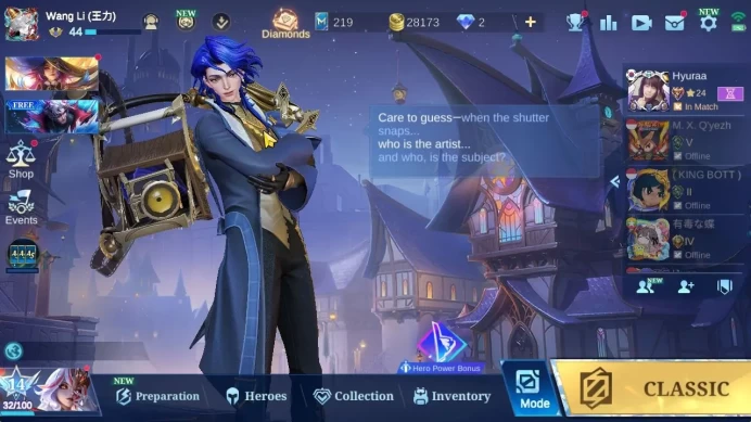 Hero 89|Skin 182|High Glory 58|Prime Granger,LB[Alucard,Granger],Zodiac[Lancelot,Irithel],DT Ling|Take Mail|Check SS(MLBB2185)