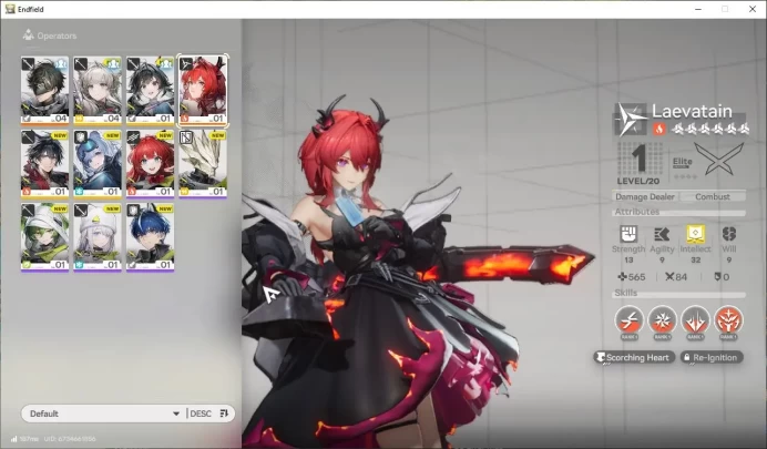 NA/EU Lv2|Starter| 1SSR (Leavatain)+4SR Operators|2 5* Wp|Male Mc|GrypLink|Take Mail|Check SS (END1165)
