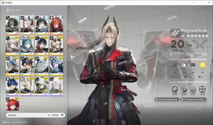 Asia Lv9 | Starter|2SSR (Pogranichnik,Ember)+9SR Characters|2 6*+10 5* WP|Female MC|GrypLink |Take Mail| SS (END1210)