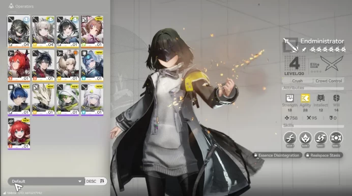 NA/EU Lv4 | Fresh Starter Laevatain + Ardelia + 5 SR Characters | Female MC |GrypLink |Take Mail| SS (END1173)