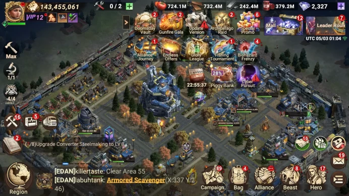 DLS4-58: All Platform - 143M - Vip 12 - 23 Heroes awakend - 5 Heroes Awaken - 1T6 - 3 Skin