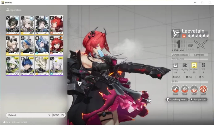 Asia Lv2 |Starter| 1SSR (Leavetain)+5SR Operators|3 5* Wp|Male Mc|GrypLink|Take Mail|Check SS (END1182)