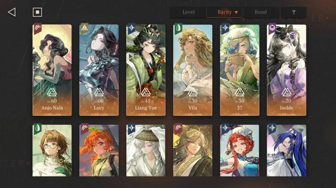 Lv48|Lucy R10 sign A5, Anjo Nala R10 sign A2, Liang Yue R10, etc|17 *6 Crew|Email Changeable|Check SS (RVS825)