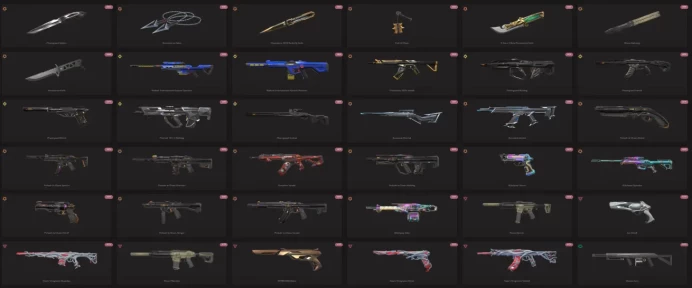 【Rare Skins】Eu/Tuk | 100k VP Spent | Total Skin: 85 | Gold | 56 Level | Data Changeable | Full Access | Instant Delivery