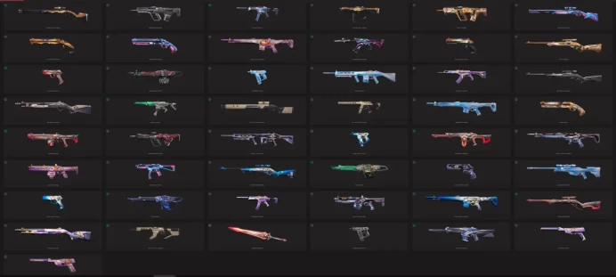【Rare Skins】Eu/Tuk | 100k VP Spent | Total Skin: 85 | Gold | 56 Level | Data Changeable | Full Access | Instant Delivery