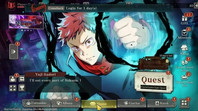 NA | 7 SSR (Panda A1, Gojo, Yuji + Memo, etc) + 9 SSR Memo | Log bili bili | Check SS (JJK765)
